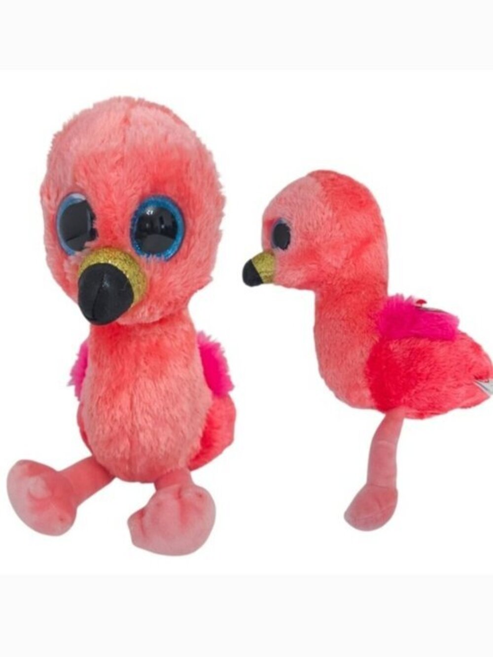 NWT Ty Beanie Boos 14" Flamingo Bird Gilda 2019 Plush Stuffed Animal- Mediumโ